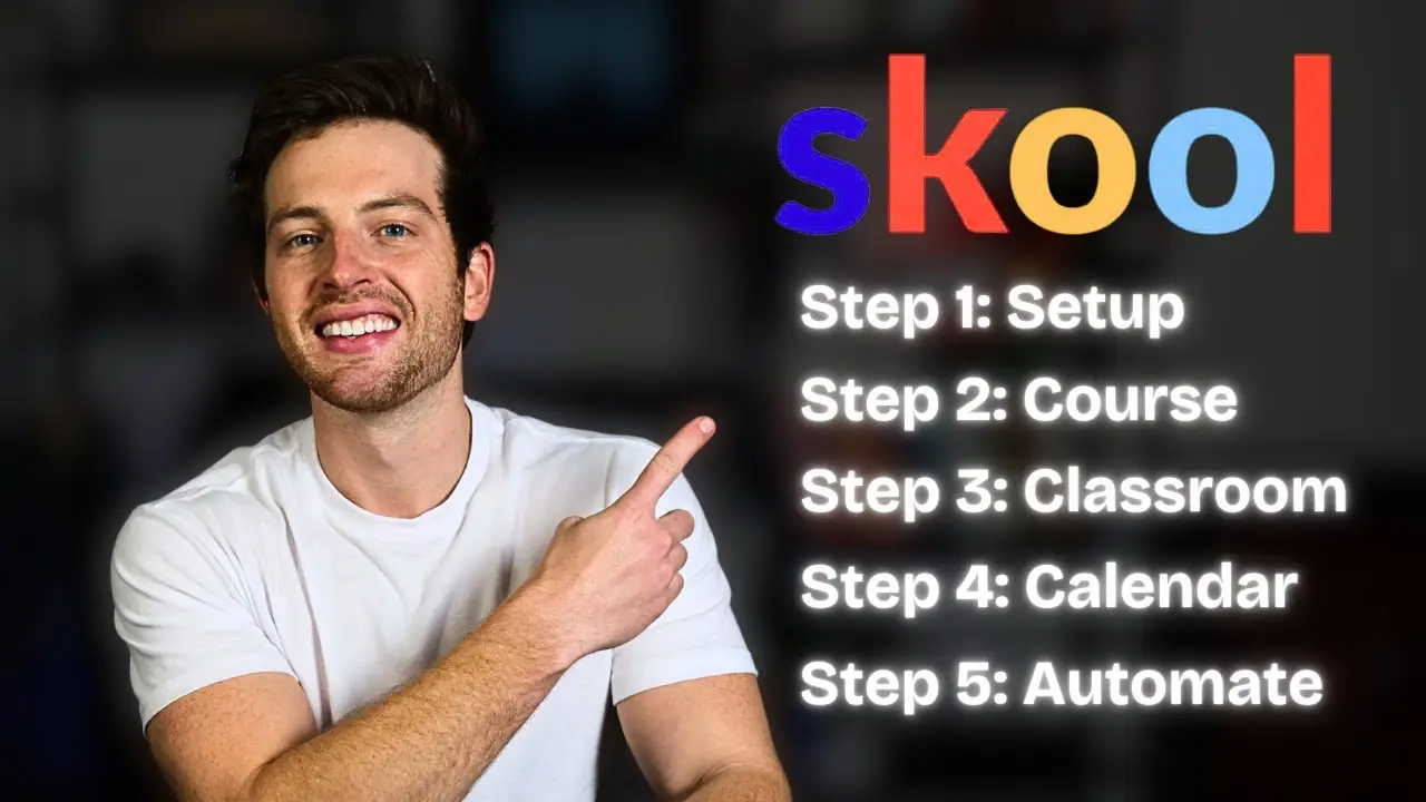 complete skool community setup guide 14 day trial to 500k in sales. free checklist for lead generation paid memberships. 2358444.jpg