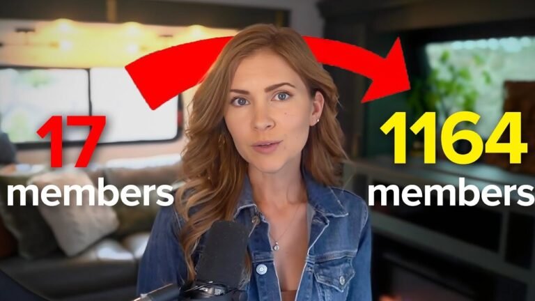 119 to 1,100 Members in Months: 3 Community Growth Strategies