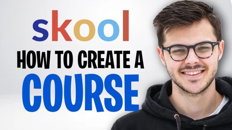How to Create a Course on Skool in 2025 (Complete Guide)